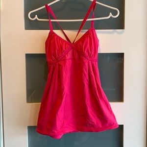 Pretty in Pink LULULEMON Tank size 6
